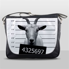 Criminal Goat  Messenger Bags by Valentinaart