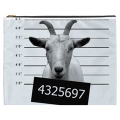 Criminal Goat  Cosmetic Bag (xxxl)  by Valentinaart