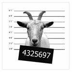 Criminal goat  Large Satin Scarf (Square) Front