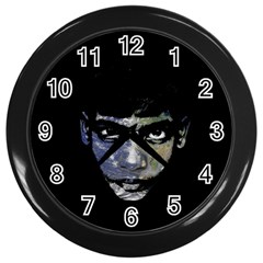 Wild Child  Wall Clocks (black) by Valentinaart