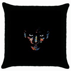 Wild Child  Throw Pillow Case (black) by Valentinaart