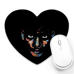 Wild Child  Heart Mousepads by Valentinaart