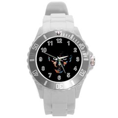 Wild Child  Round Plastic Sport Watch (l) by Valentinaart