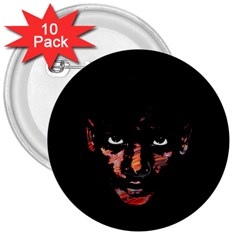 Wild child  3  Buttons (10 pack) 