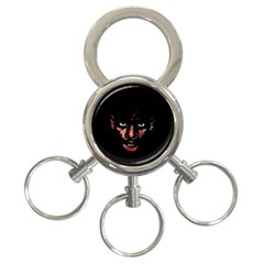 Wild child  3-Ring Key Chains