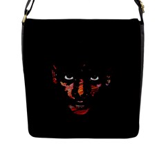 Wild child  Flap Messenger Bag (L) 