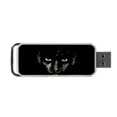 Wild Child  Portable Usb Flash (one Side) by Valentinaart