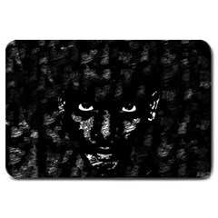 Wild Child  Large Doormat  by Valentinaart