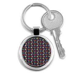 Turtle Pattern Key Chains (round)  by Valentinaart