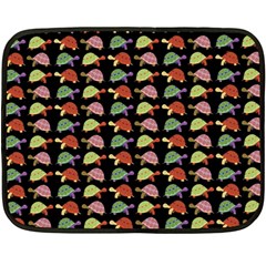 Turtle pattern Fleece Blanket (Mini)