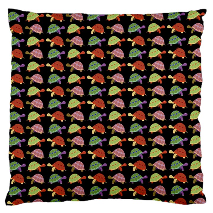 Turtle pattern Standard Flano Cushion Case (One Side)