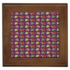 Turtle Pattern Framed Tiles by Valentinaart