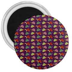 Turtle Pattern 3  Magnets by Valentinaart