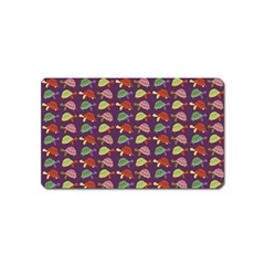 Turtle Pattern Magnet (name Card) by Valentinaart