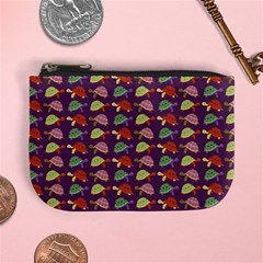 Turtle Pattern Mini Coin Purses by Valentinaart