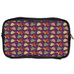 Turtle Pattern Toiletries Bags 2-side by Valentinaart