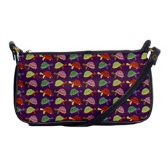 Turtle Pattern Shoulder Clutch Bags by Valentinaart