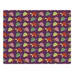 Turtle pattern Double Sided Flano Blanket (Large)  Blanket Back