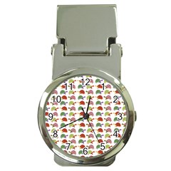 Turtle Pattern Money Clip Watches by Valentinaart