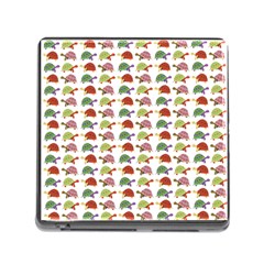 Turtle Pattern Memory Card Reader (square) by Valentinaart