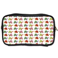 Turtle Pattern Toiletries Bags 2-side by Valentinaart