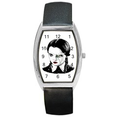 Wednesday Addams Barrel Style Metal Watch