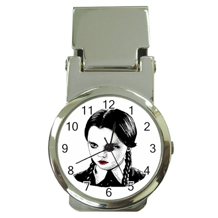 Wednesday Addams Money Clip Watches