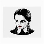 Wednesday Addams Small Glasses Cloth (2-Side) Back