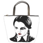 Wednesday Addams Bucket Bags Front