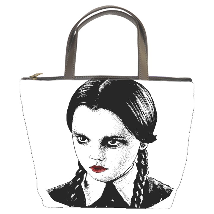 Wednesday Addams Bucket Bags