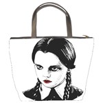 Wednesday Addams Bucket Bags Back