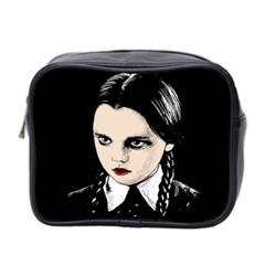 Wednesday Addams Mini Toiletries Bag 2-side by Valentinaart