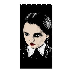 Wednesday Addams Shower Curtain 36  X 72  (stall)  by Valentinaart