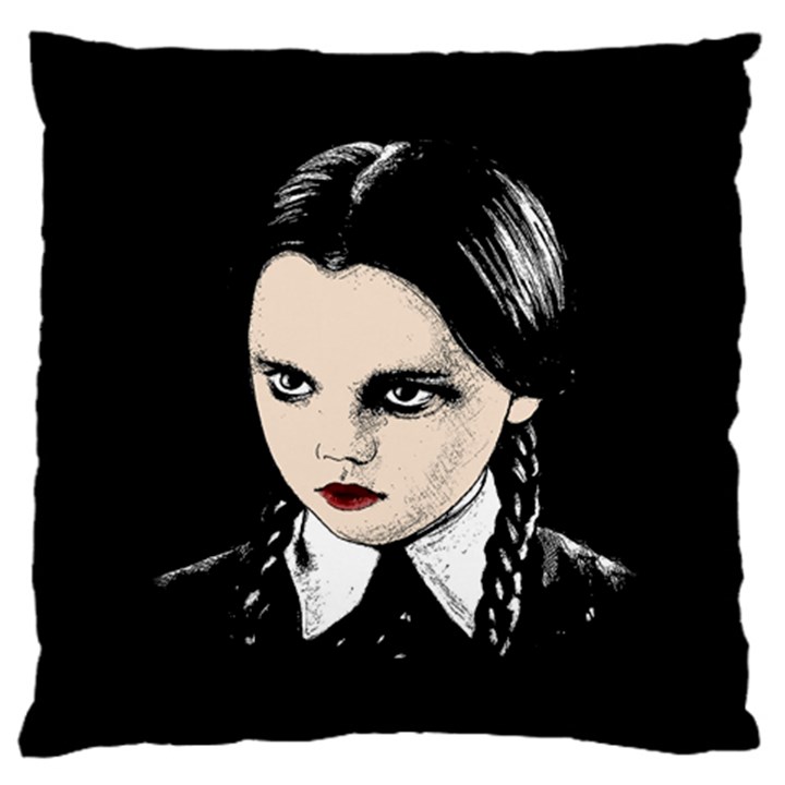 Wednesday Addams Standard Flano Cushion Case (Two Sides)