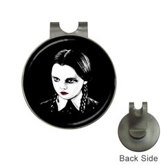 Wednesday Addams Hat Clips With Golf Markers by Valentinaart