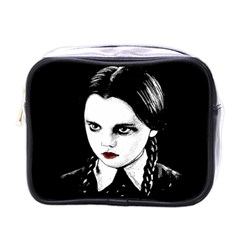 Wednesday Addams Mini Toiletries Bags by Valentinaart