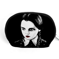 Wednesday Addams Accessory Pouches (medium)  by Valentinaart