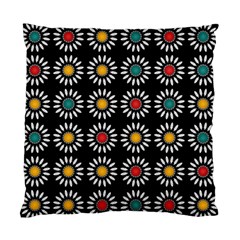 White Daisies Pattern Standard Cushion Case (two Sides) by linceazul