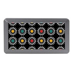 White Daisies Pattern Memory Card Reader (mini) by linceazul