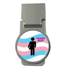 Transgender  Money Clips (round)  by Valentinaart