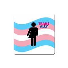 Transgender  Square Magnet by Valentinaart