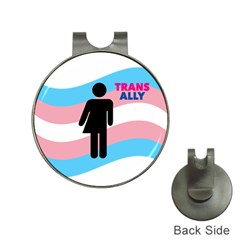 Transgender  Hat Clips With Golf Markers by Valentinaart