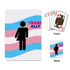 Transgender  Playing Card by Valentinaart