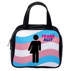 Transgender  Classic Handbags (one Side) by Valentinaart