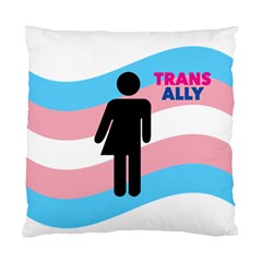 Transgender  Standard Cushion Case (one Side) by Valentinaart