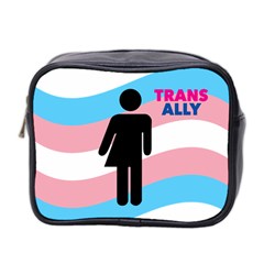 Transgender  Mini Toiletries Bag 2-side by Valentinaart