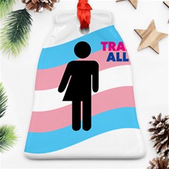 Transgender  Bell Ornament (two Sides) by Valentinaart