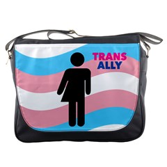 Transgender  Messenger Bags by Valentinaart