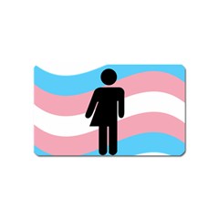 Transgender  Magnet (name Card) by Valentinaart