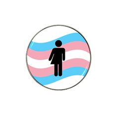 Transgender  Hat Clip Ball Marker by Valentinaart